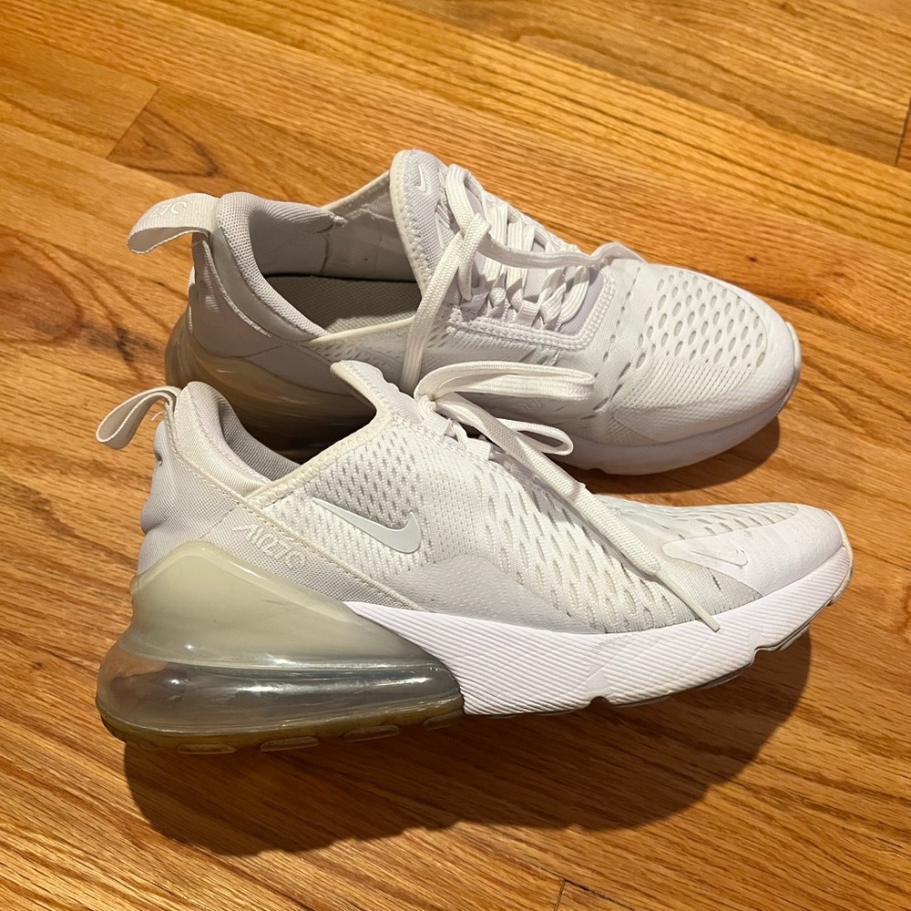 NIKE Air Max 270 white sneakers